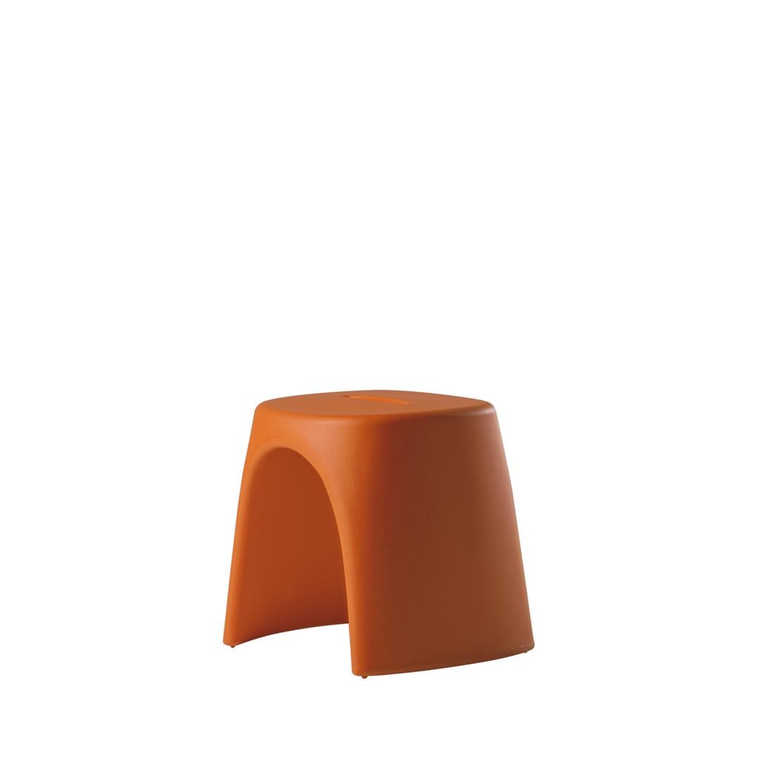 Flame Red Amélie Sgabello Stool by Italo Pertichini For Sale 4