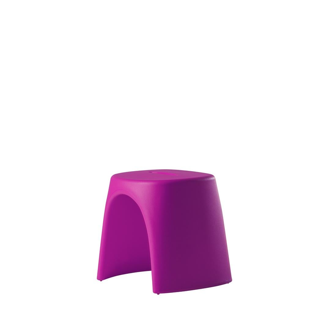 Flame Red Amélie Sgabello Stool by Italo Pertichini For Sale 6