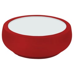 Flame Red Chubby Coffee Table by Marcel Wanders