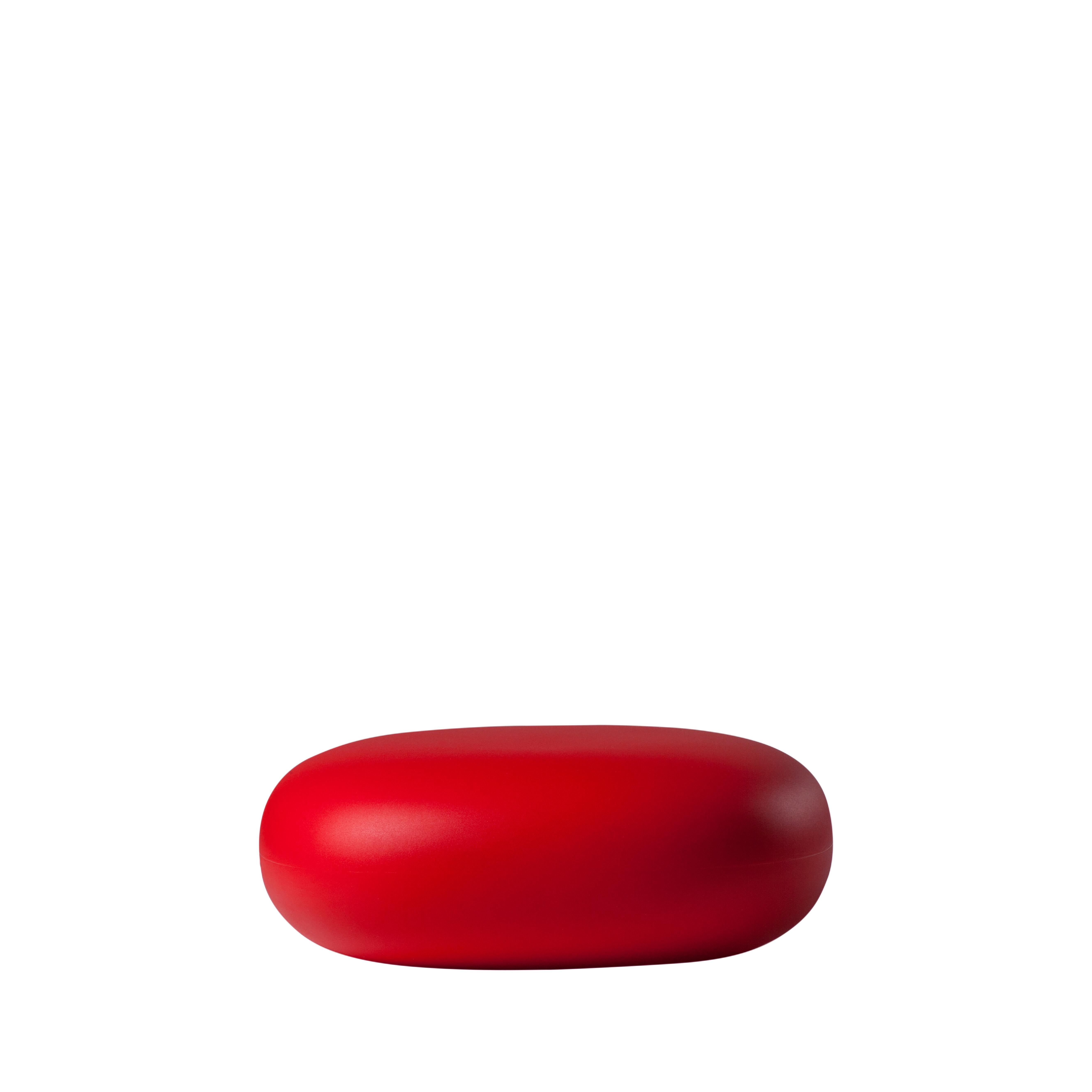 Reposapiés bajo Chubby rojo llama de Marcel Wanders Siglo XXI y contemporáneo en venta