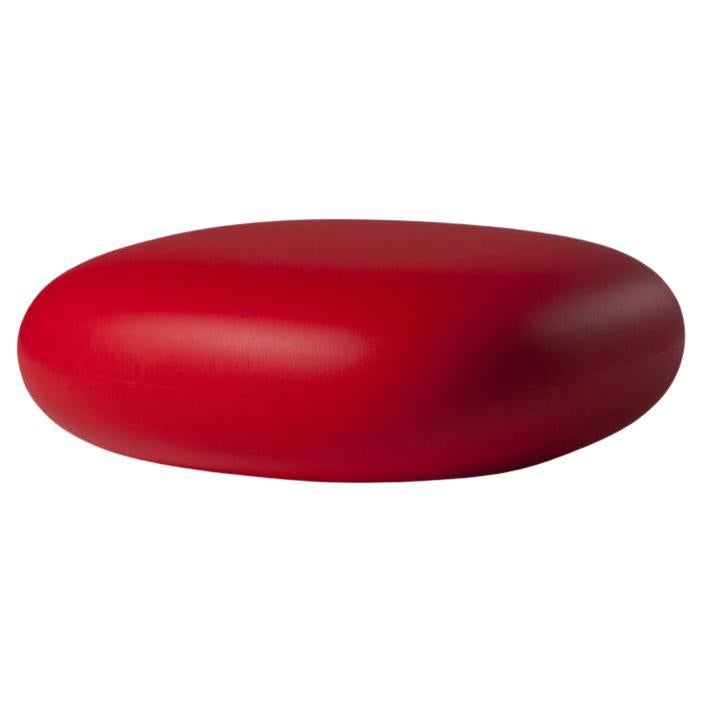Flame Red Chubby Low Footrest by Marcel Wanders