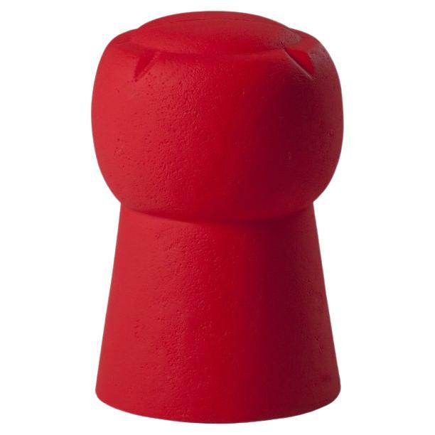 Sgabello Cin Cin rosso fiammante di Studio A in vendita
