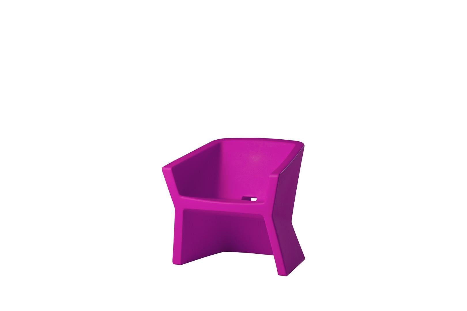 Fauteuil Exofa rouge flamme de Jorge Najera en vente 6