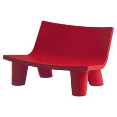 Sofa bas Lita Love de OTTO Studio, rouge flamme