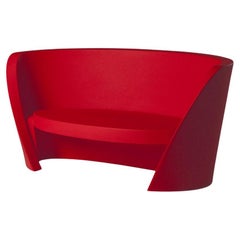 Flame Red RAP Sofa by Karim Rashid