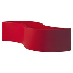 Pot à vagues rouge flamme de Giò Colonna Romano