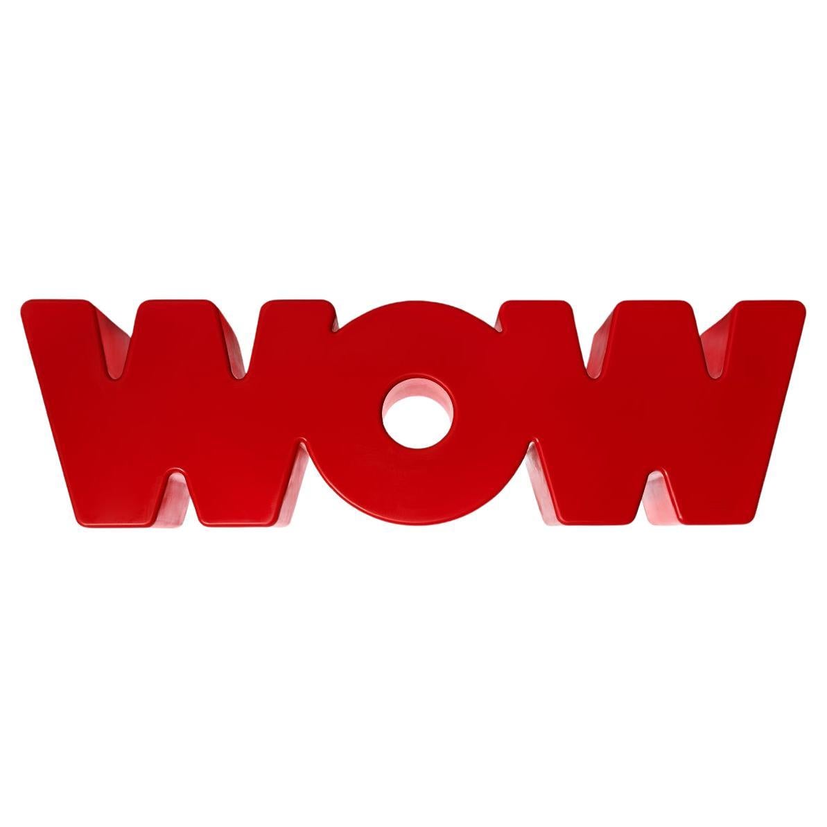 Panchina Wow rosso fuoco di Kazuko Okamoto