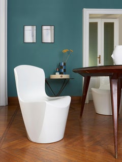 Flame Red Zoe Chair by Guglielmo Berchicci