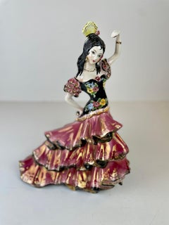 Flamenco Dancer Ceramic by Formento, 1960s
