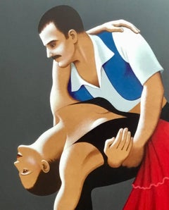 'Flamenco' Original Painting by Lynn Curlee