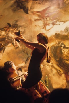 Flamenco, Sevilla 1970, Farbfotografie, Druck der bildenden Kunst von Rainer Martini