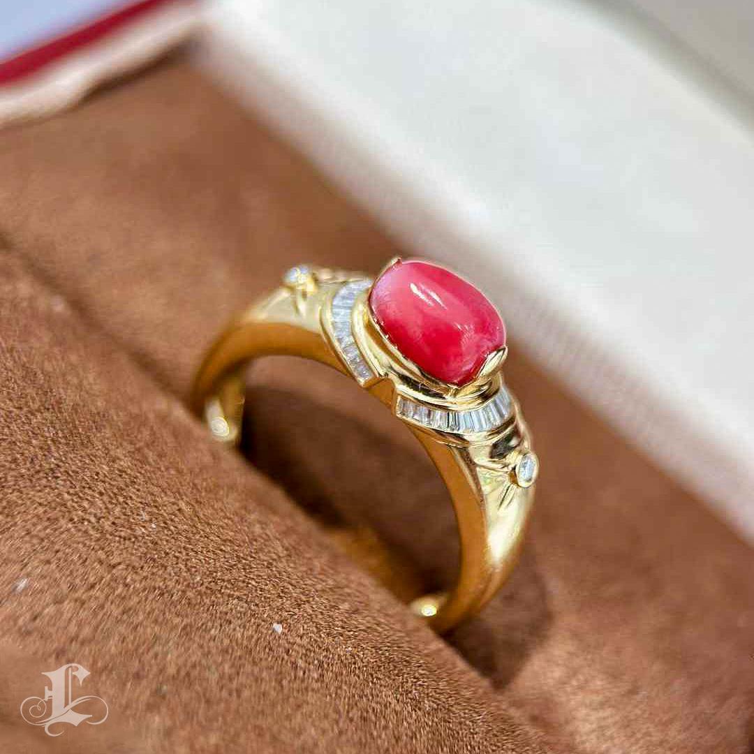 Anello di perle Conchiglia Vintage - 1,67 carati in vendita 4