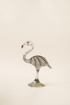 Mid-Century Modern Flamingo Sculpture by Abraham Palatnik, 1960's