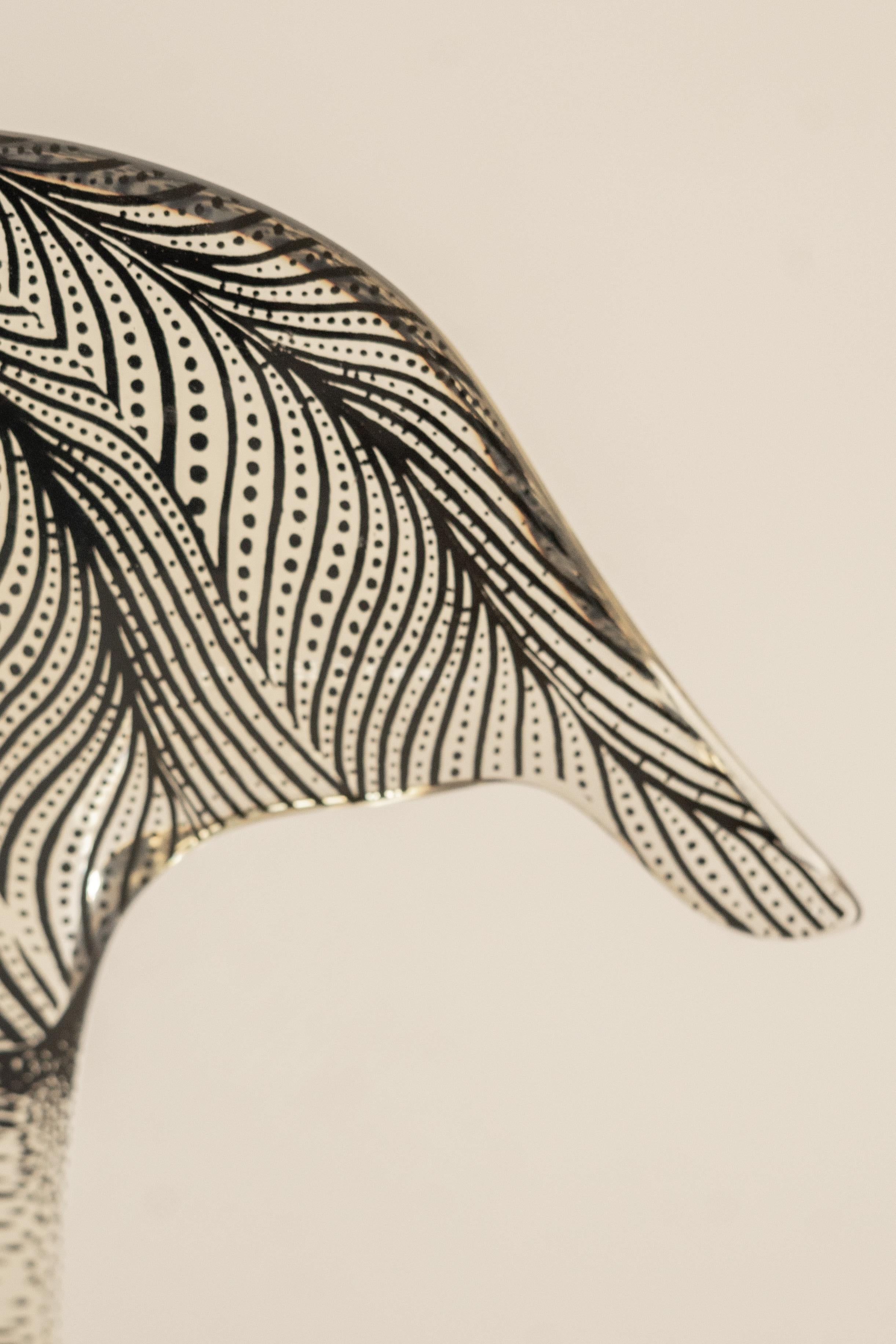 Mid-20th Century Mid-Century Modern Flamingo Sculpture by Abraham Palatnik, 1960's For Sale