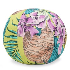 Flamingo Ball Pillow W Printed Cotton, Matthew Williamson Print