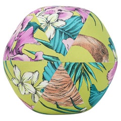 Flamingo Ball Pillow W Printed Cotton, Matthew Williamson Print