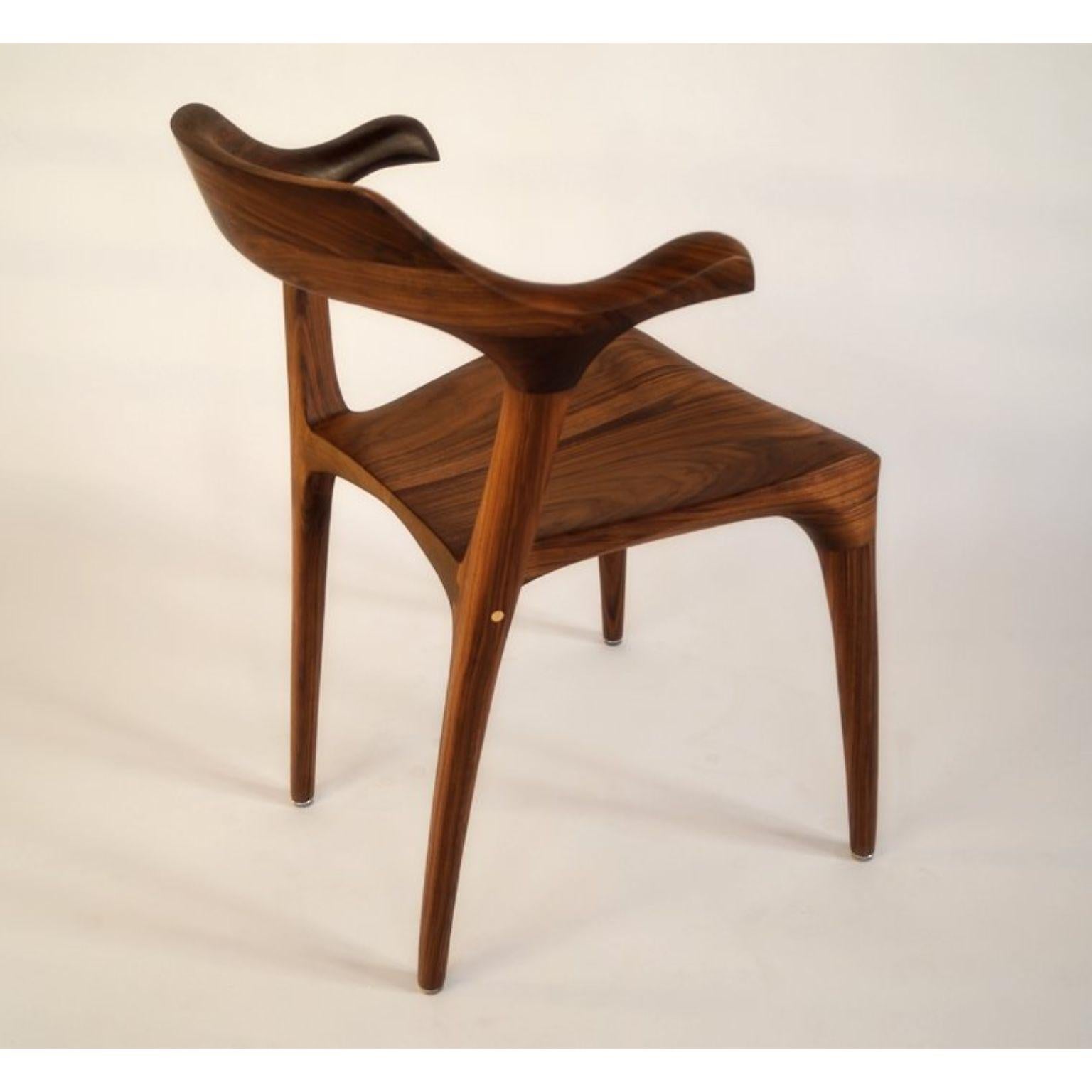 Danish Flamingo Beak Dining Room Chair Handcrafted and Designed by Morten Stenbaek