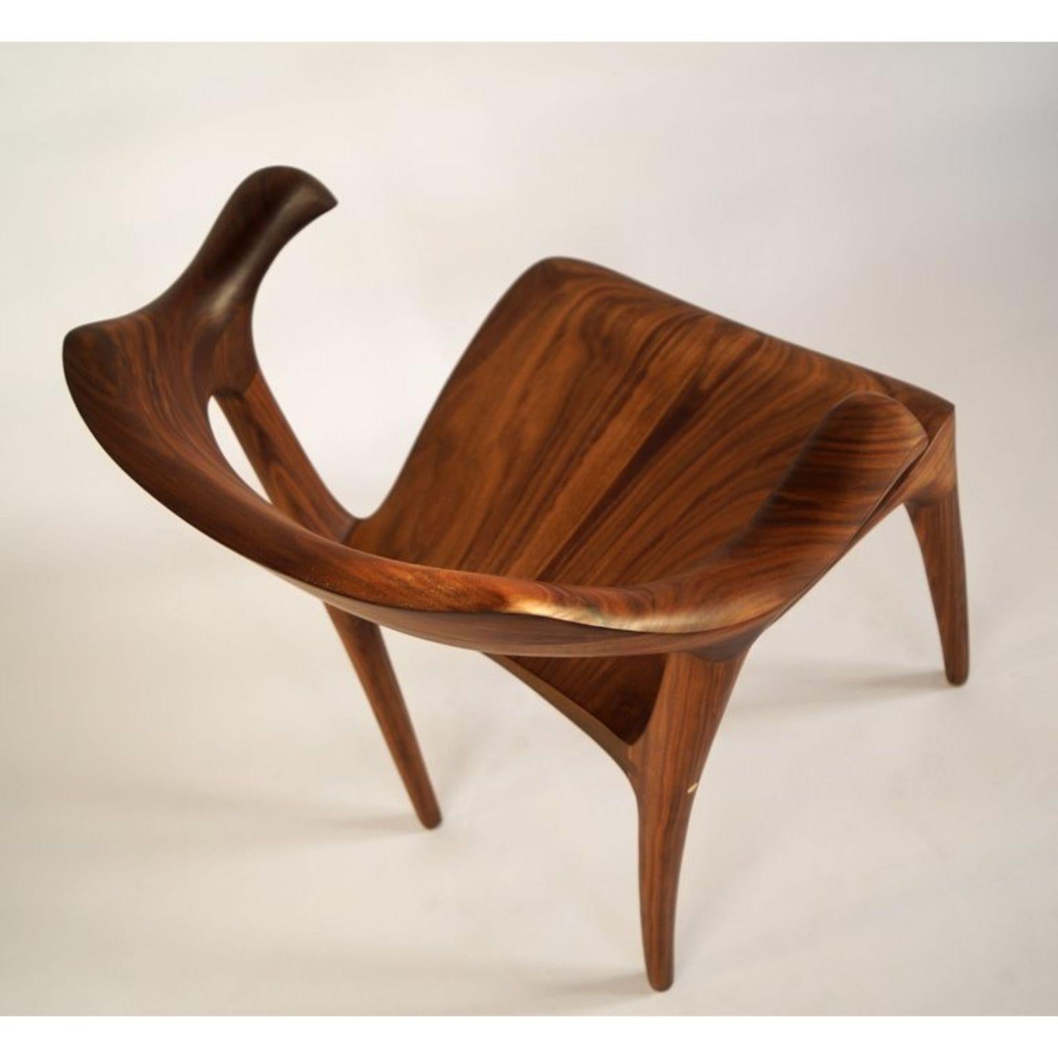 Flamingo Beak Dining Room Chair Handcrafted and Designed by Morten Stenbaek In New Condition In Geneve, CH