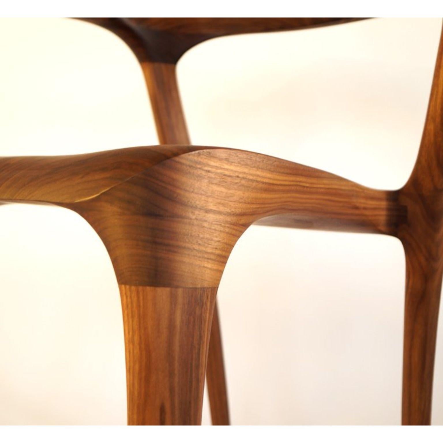 Flamingo Beak Dining Room Chair Handcrafted and Designed by Morten Stenbaek 1