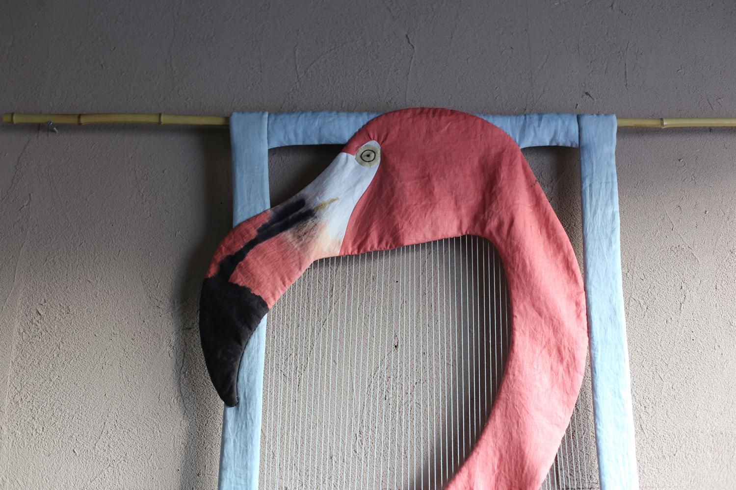 Modern Flamingo by Blue Tip Atelier For Sale