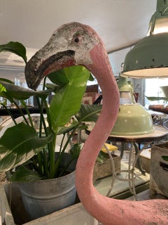 Flamingo Figure-Outdoor Ornament, 1920, France