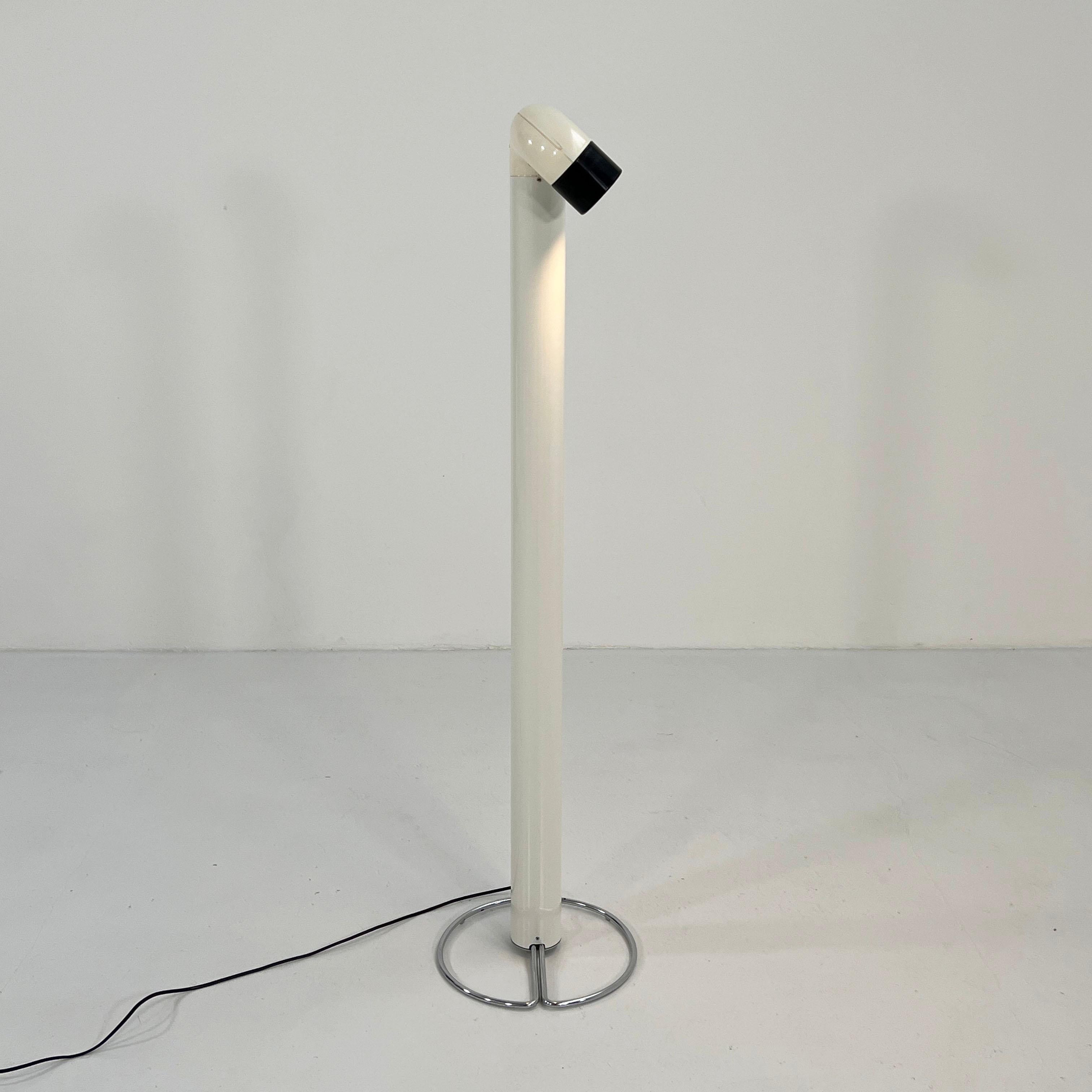 Metal Flamingo Floor Lamp by Kwok Hoi Chan for Concord, 1960s For Sale