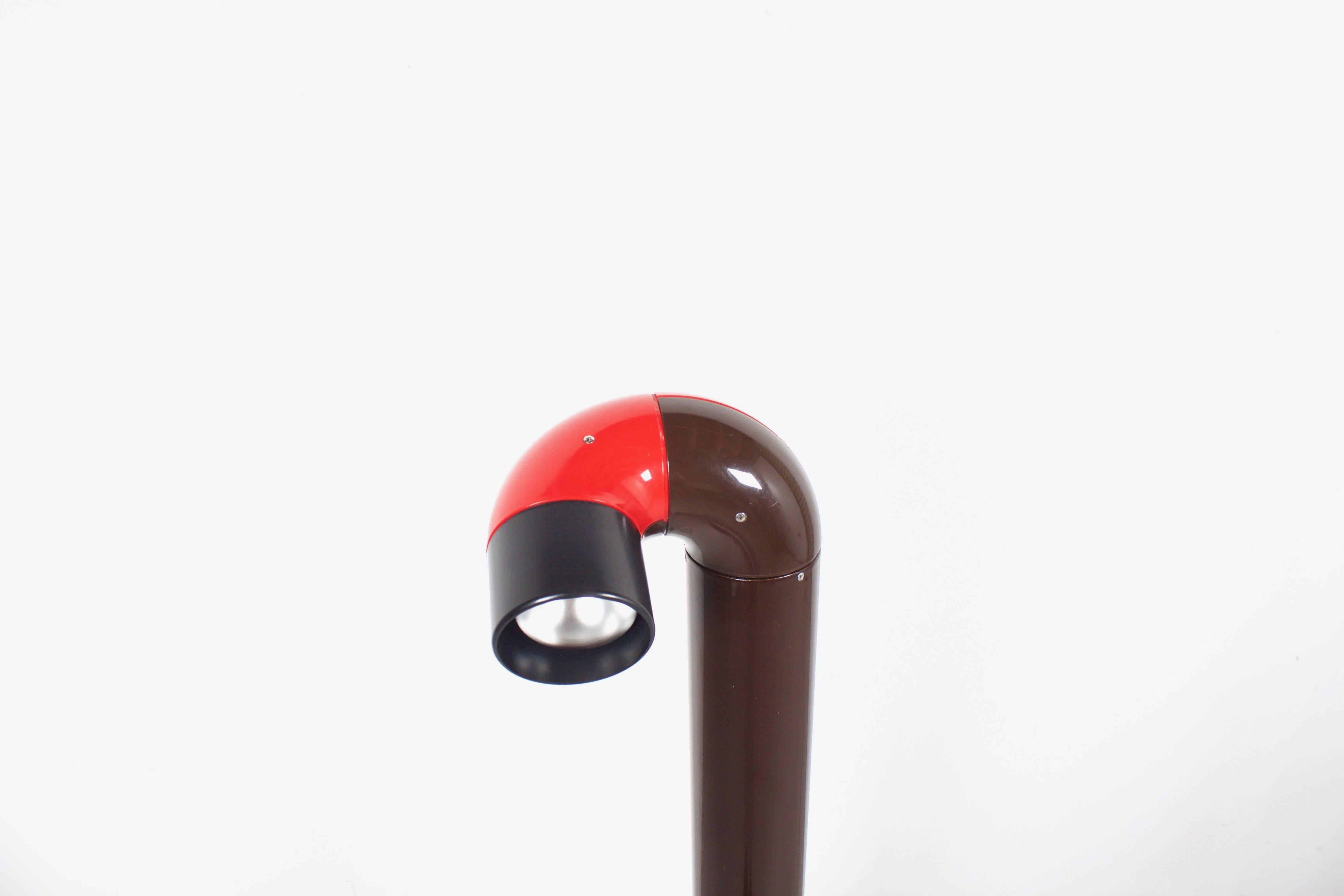 Lacquered 'Flamingo' Floor Lamp by Kwok Hoi Chan for Concord, 1960s