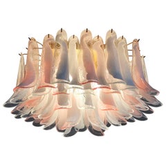 Vintage 'Flamingo' Italian Chandelier Ceiling Light, Murano