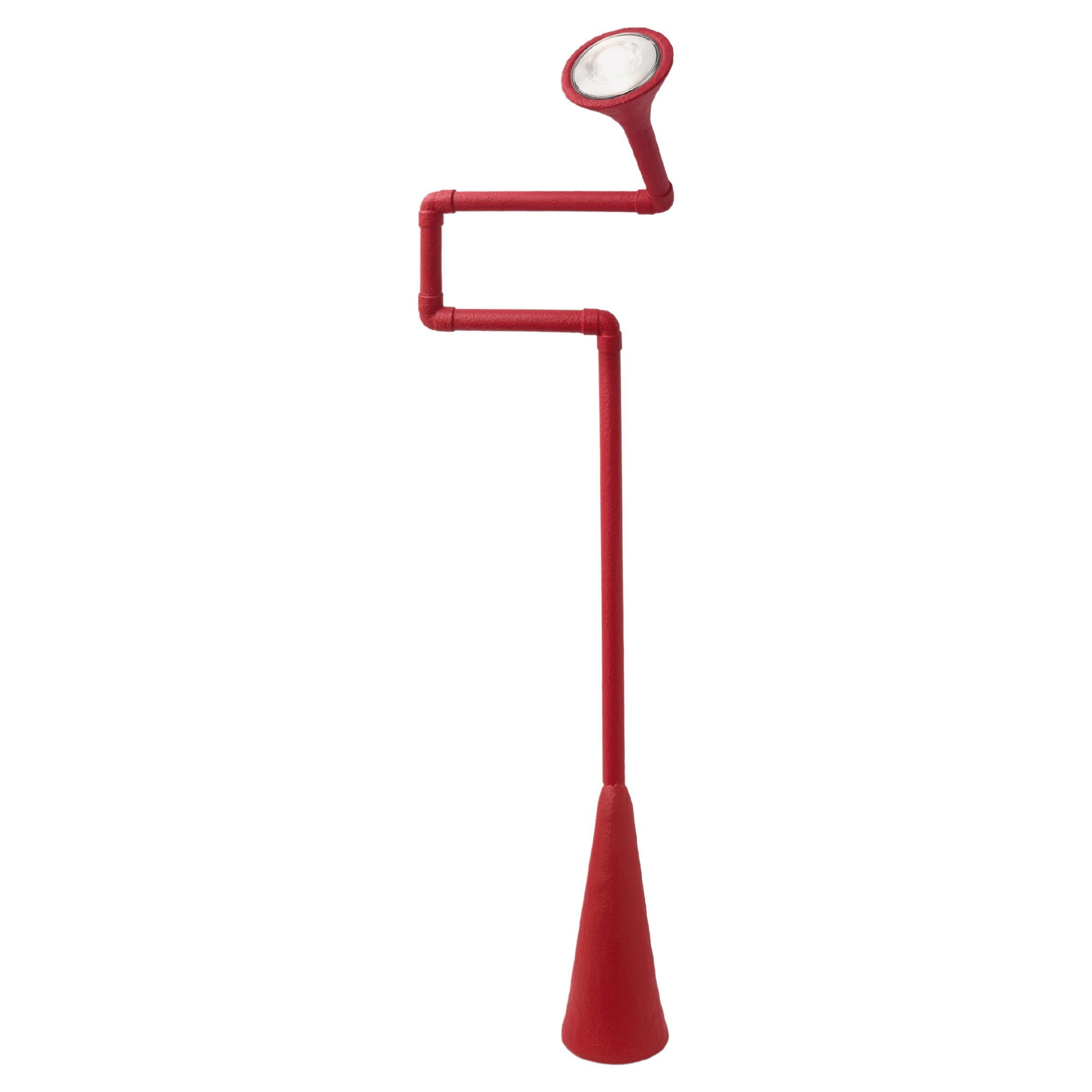 Contemporary Dimmable Floor Lamp - "Flamingo" by Nicola Cecutti For Sale