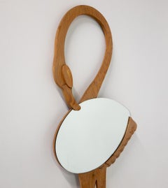 Flamingo Mirror by Max Papiri for Pallucco, Italy, 1970s