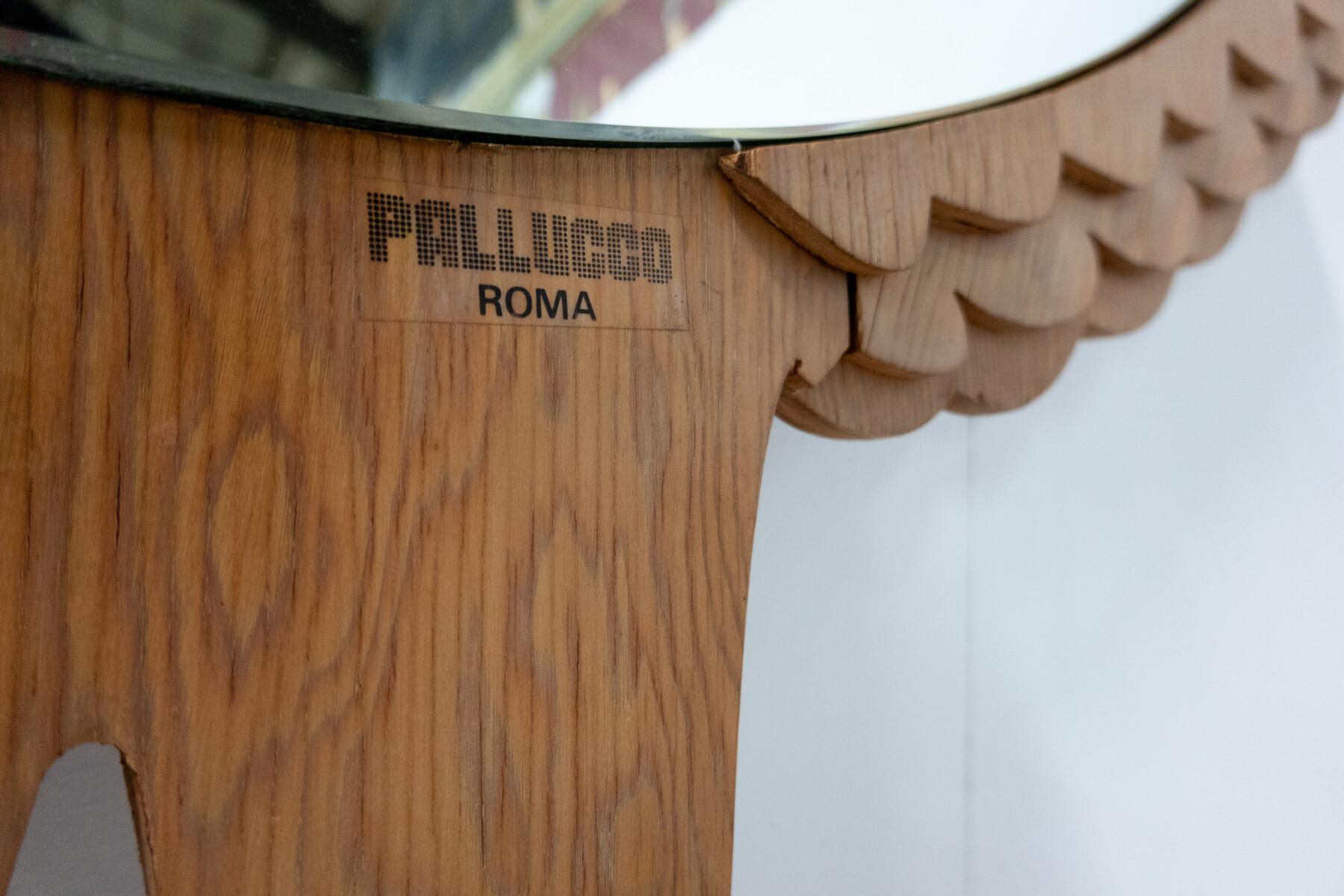 Late 20th Century Flamingo Mirror by Max Papiri for Pallucco, Italy, 1970s