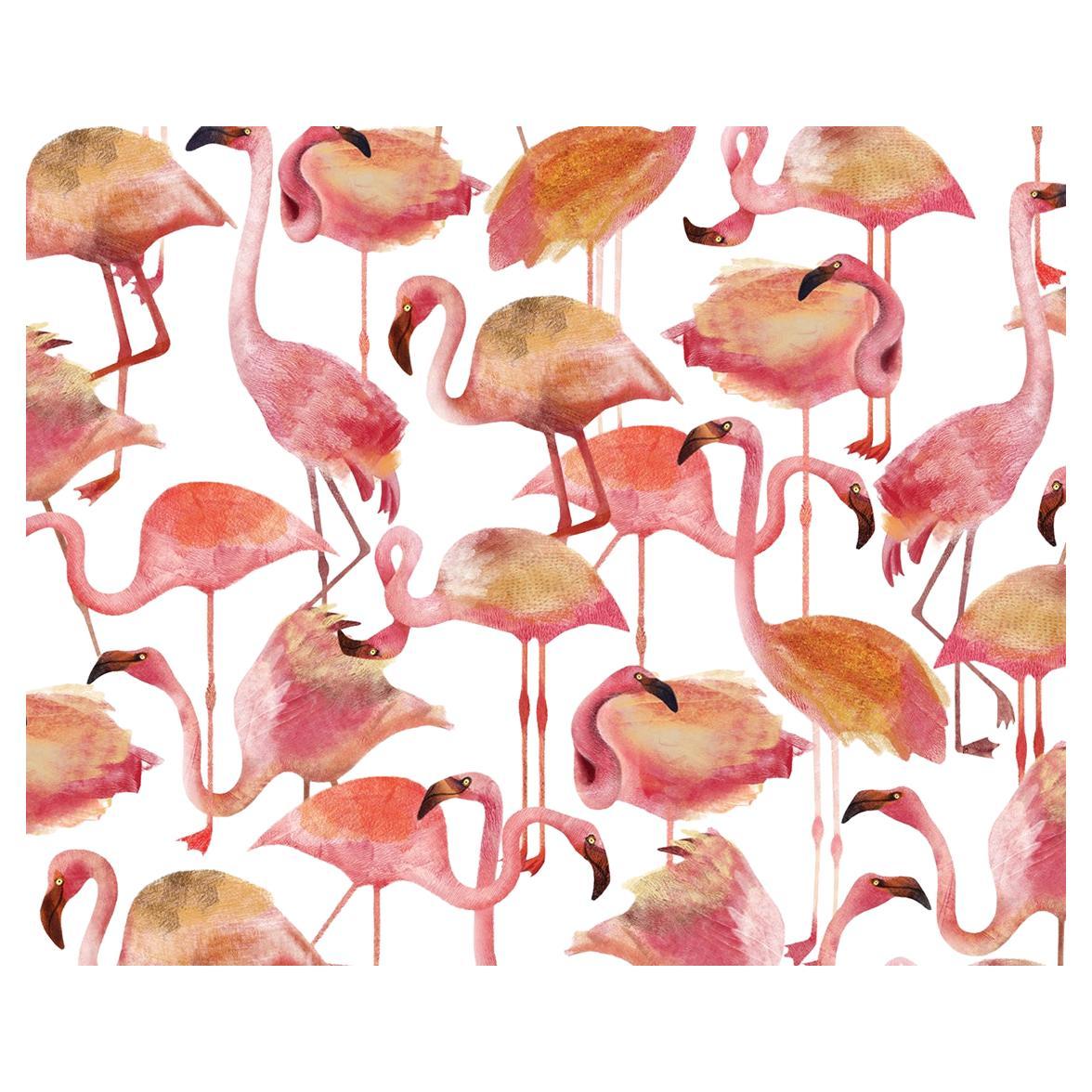 Flamingo Pink Wallpaper For Sale