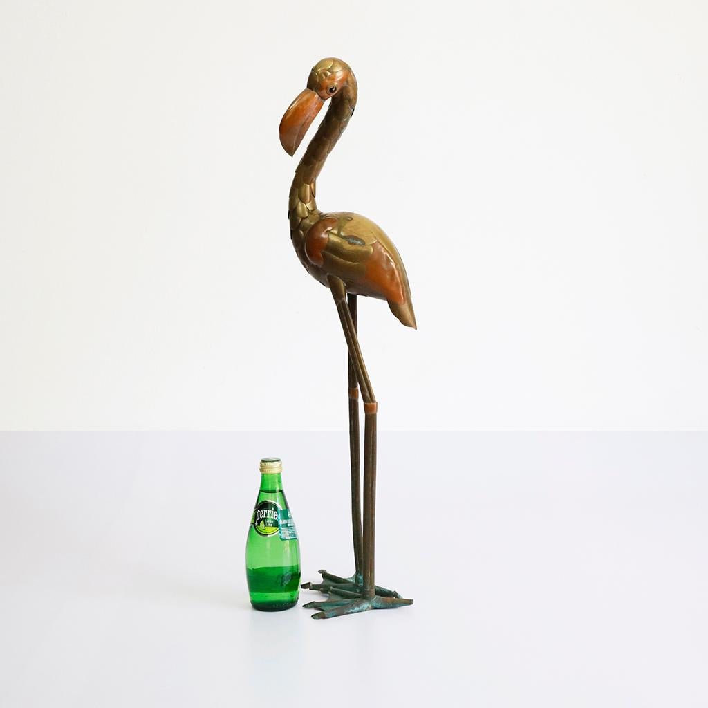 Mexican Flamingo Sculpture by Sergio Bustamante