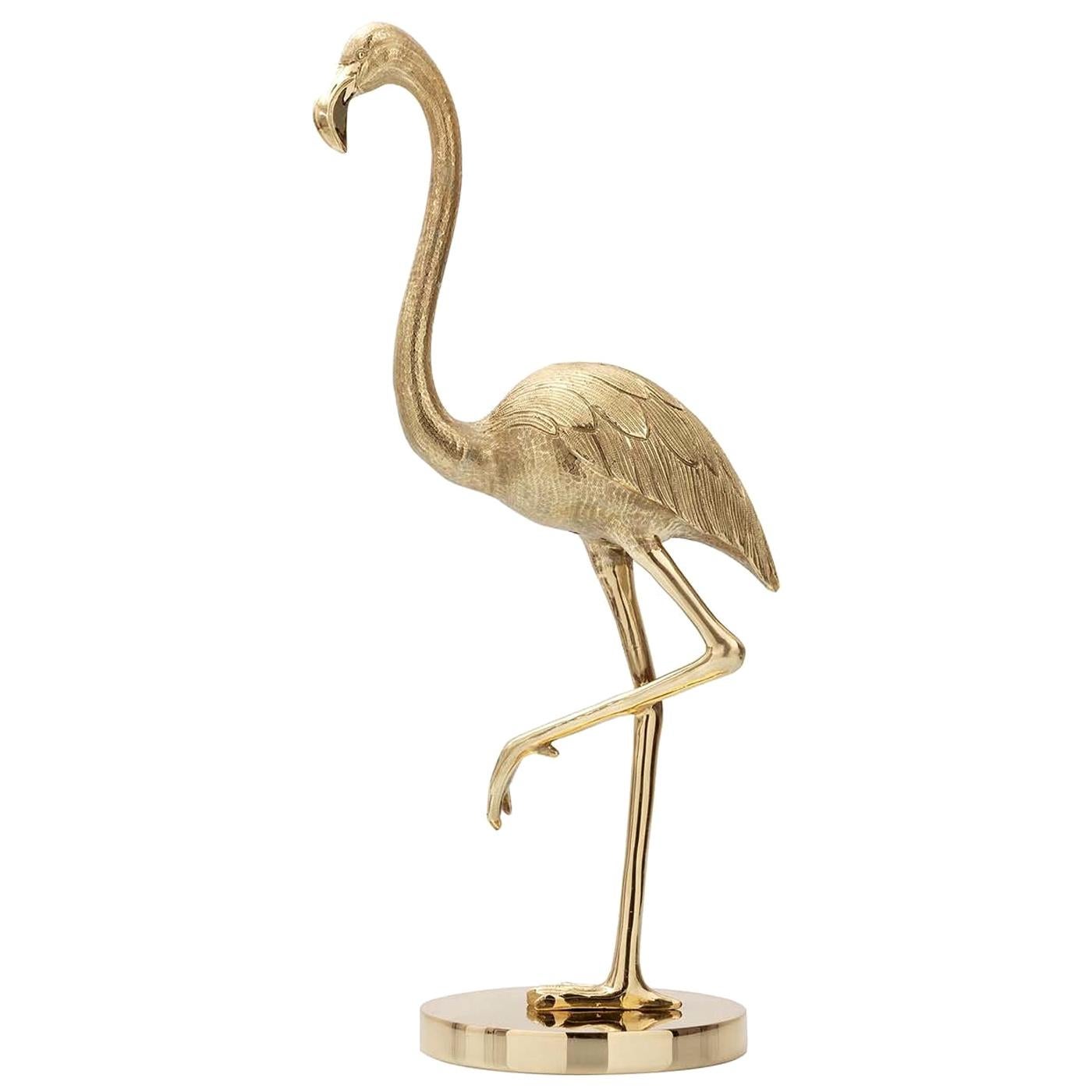 Flamingo Statue