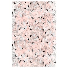 Flamingo Wallpaper in Peach by 17 Patterns