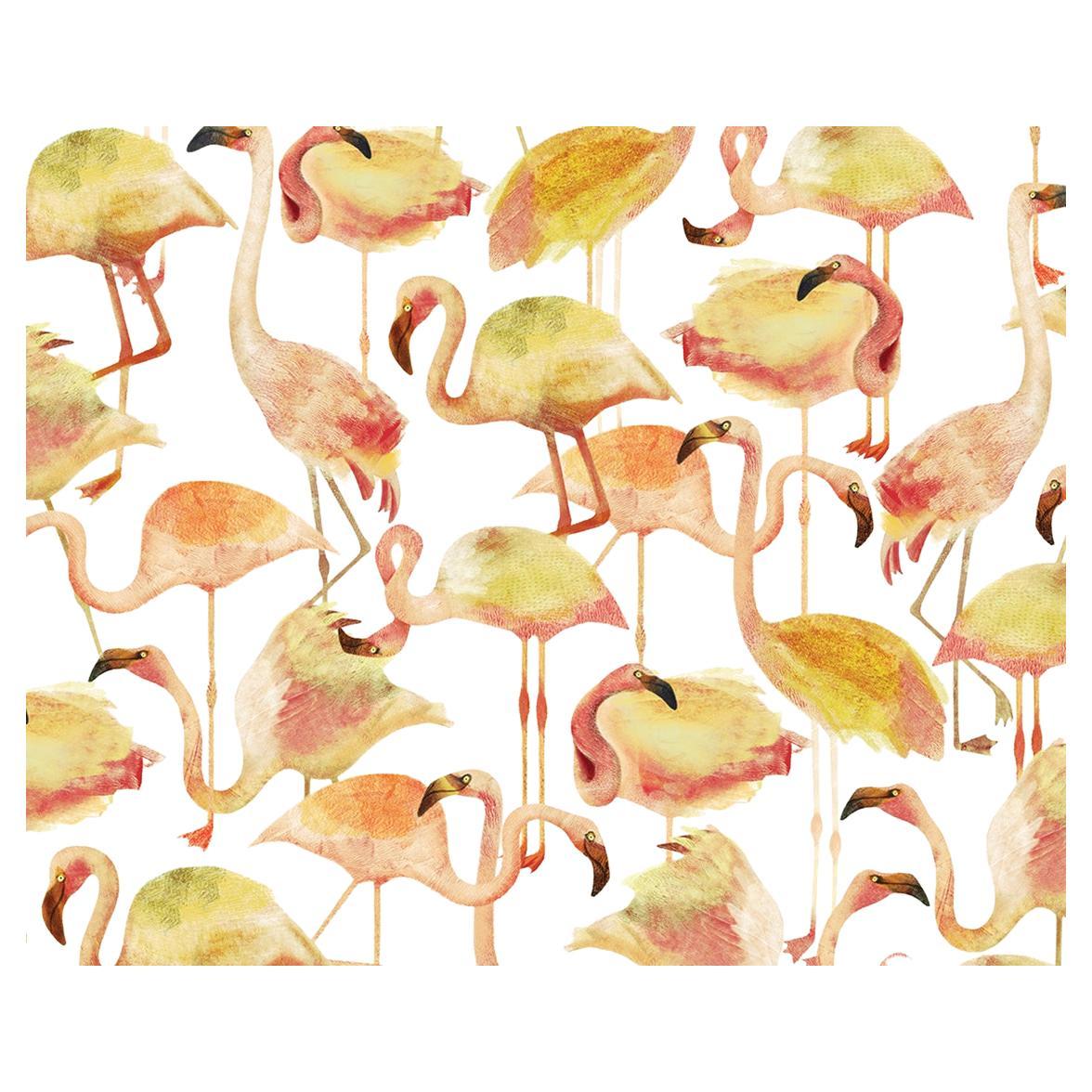 Flamingo Yellow Wallpaper For Sale