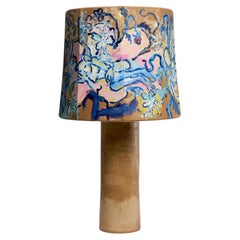 Flaminia Veronesi Hand Painted Table Lamp in Collaboration with Nassi 