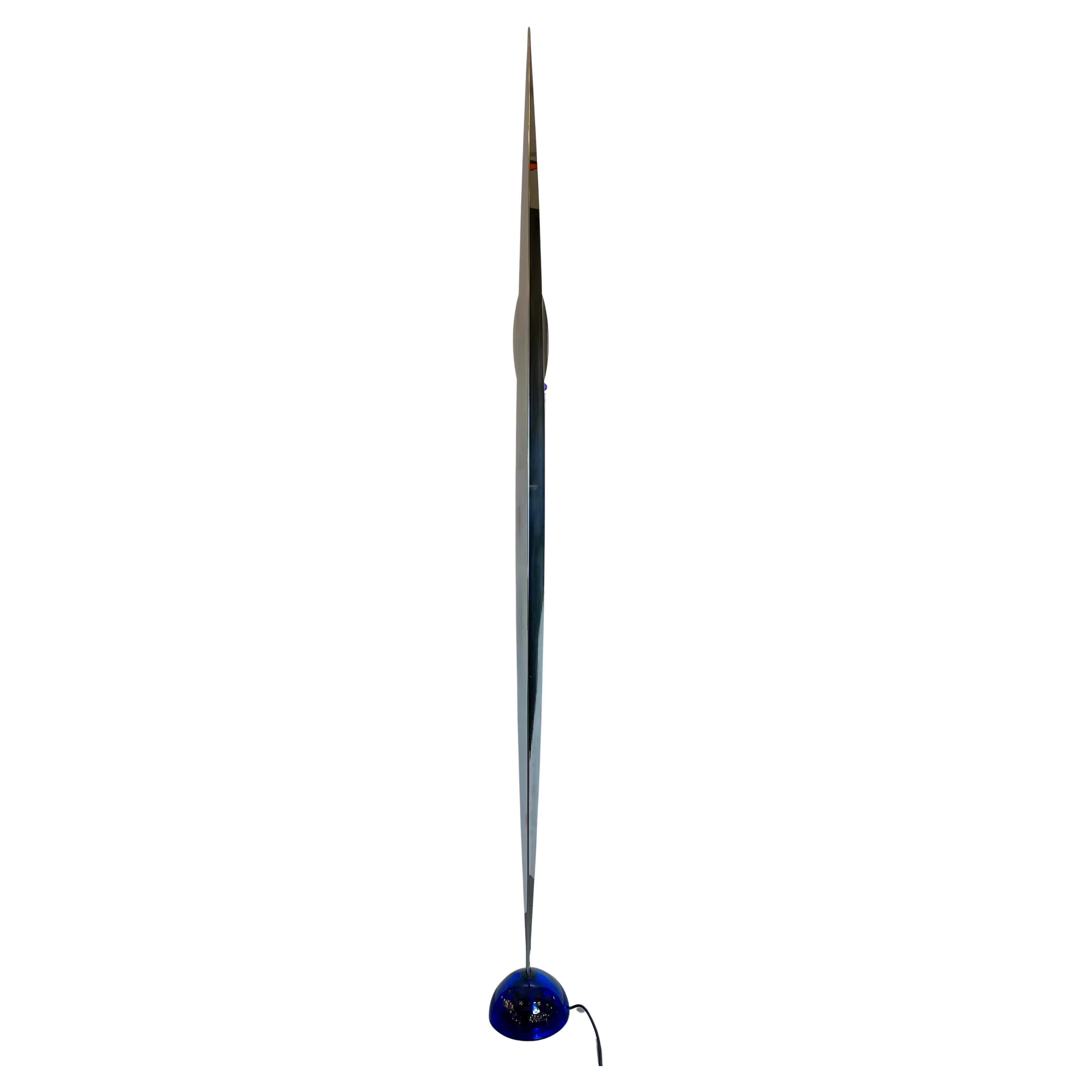 Flamme, Floor Lamp by Gilles Derain for Lumen Center, 1980s For Sale