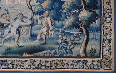 Flanders tapestry 17th century - Children's games - L3m55xH2m40 - No. 1367