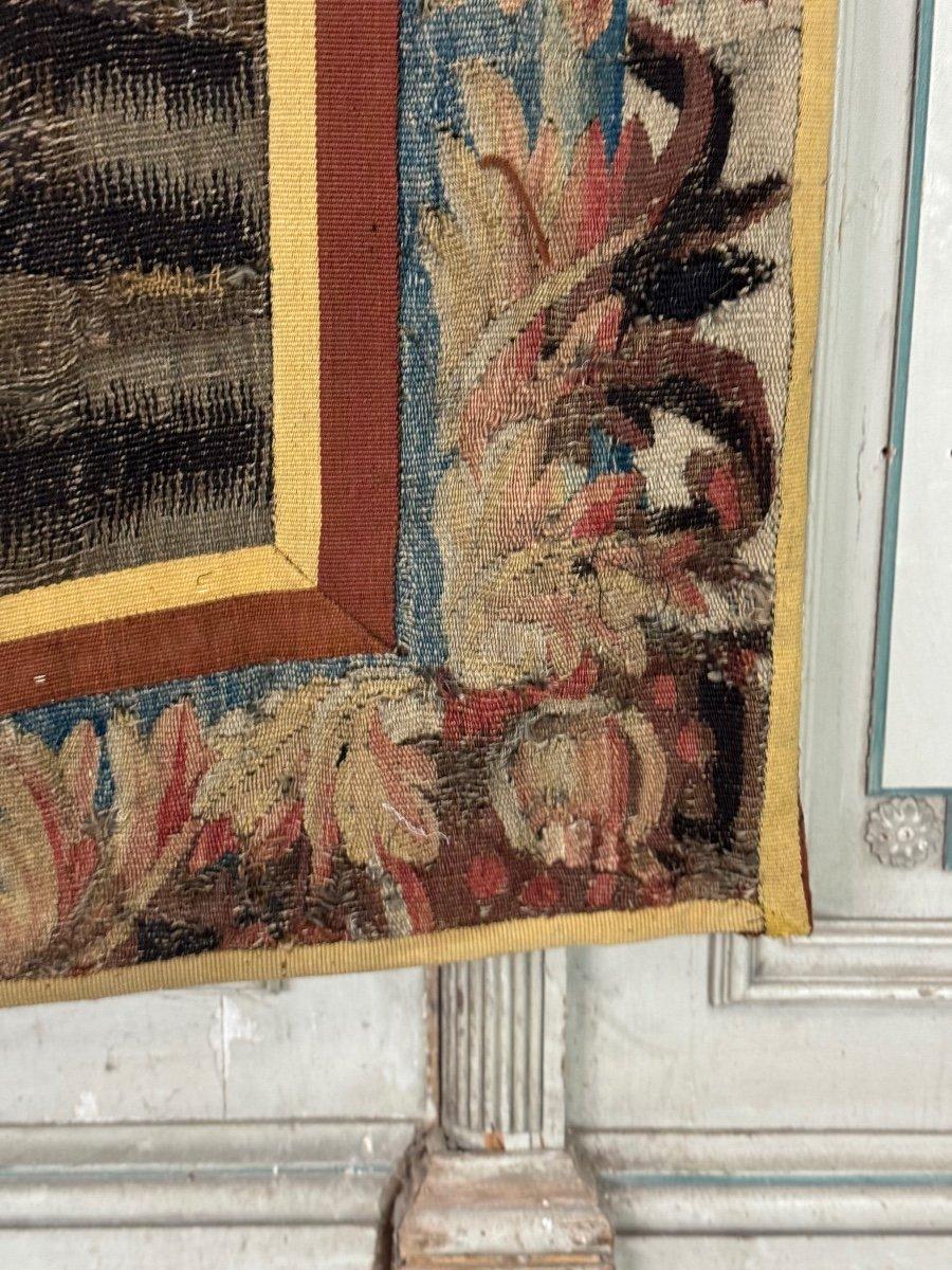 Flämischer Wandteppich mit Landschaftsdarstellung, 18. Jahrhundert (Wolle) im Angebot