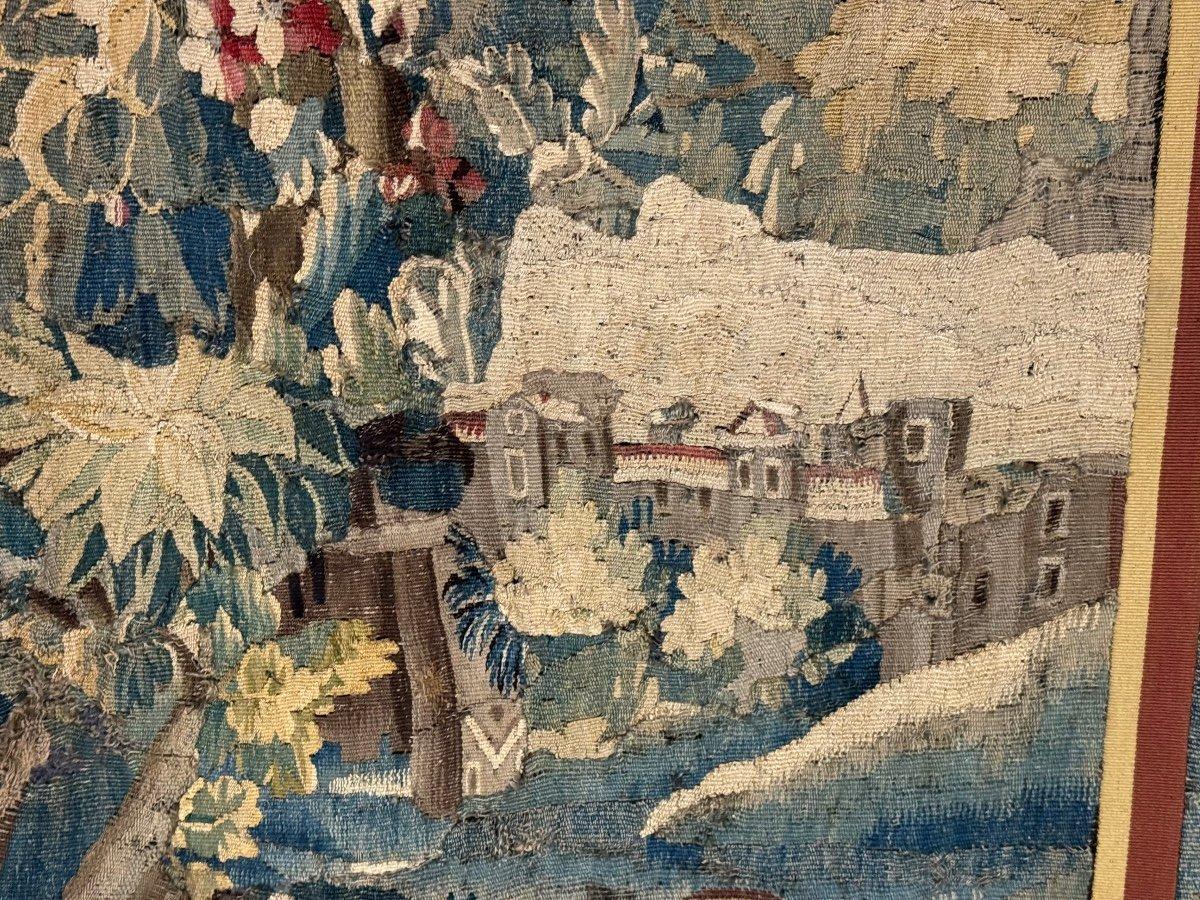 Flämischer Wandteppich mit Landschaftsdarstellung, 18. Jahrhundert im Angebot 4