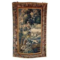 Flanders tapestry depicting a landscape, 18th century
