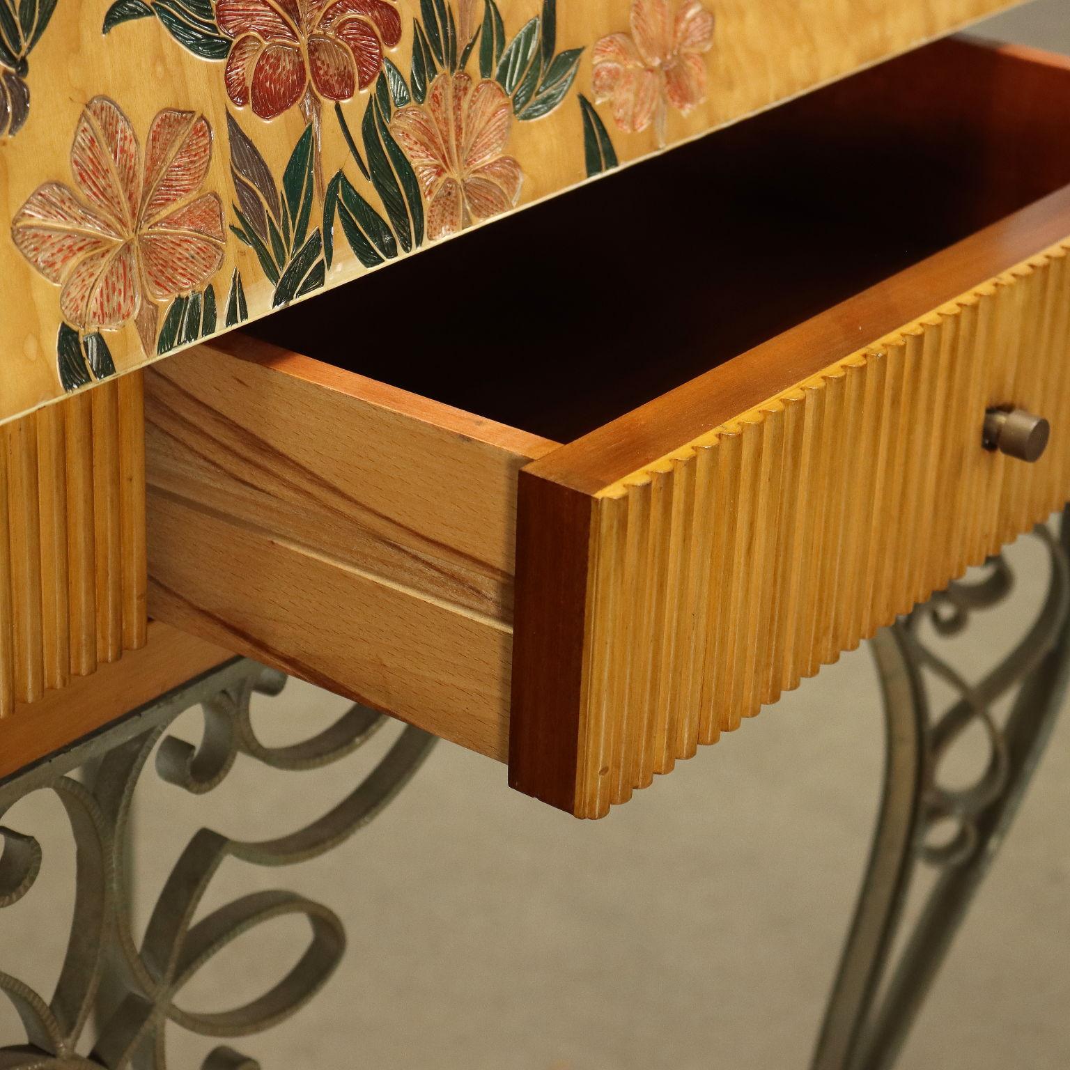 Flap Cabinet Maple, Italy, 1950s 2