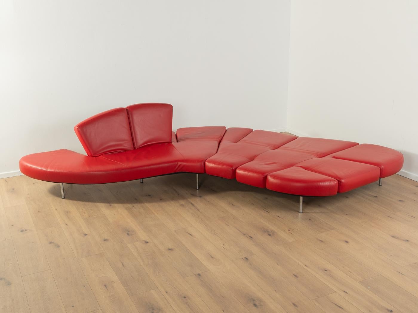 Leather FLAP Sofa, Francesco Binfaré, Edra