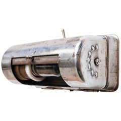 "Flap" Wall Light, circa 1950, Chrome-Plated