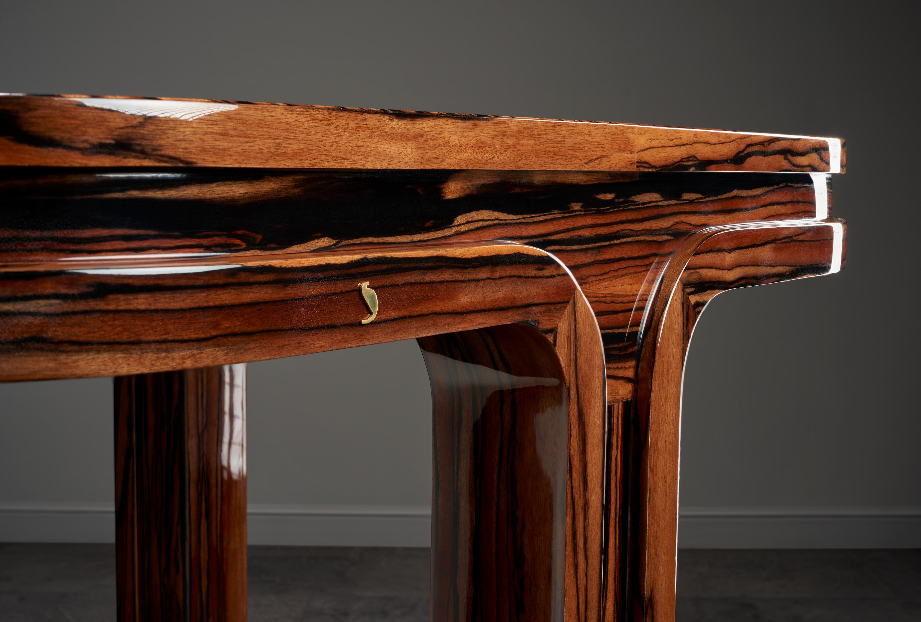Lacquered Flapper writing desk