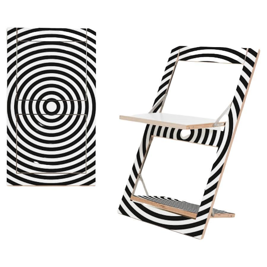 Fläpps Folding Chair - Con Circle 'Print on One Side'