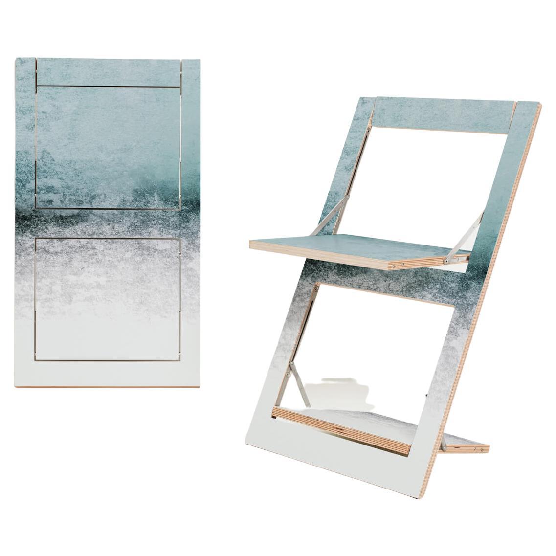 Chaise pliante Fläpps, Snowdreamer par Monika Strigel ''Print on Both Sides'' (impression des deux côtés)