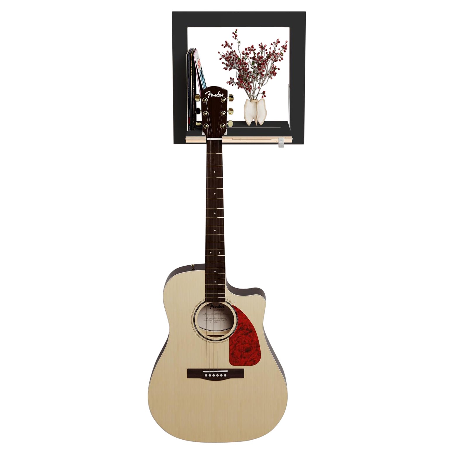 Fläpps Guitarhäng 40x40-1 - Black For Sale