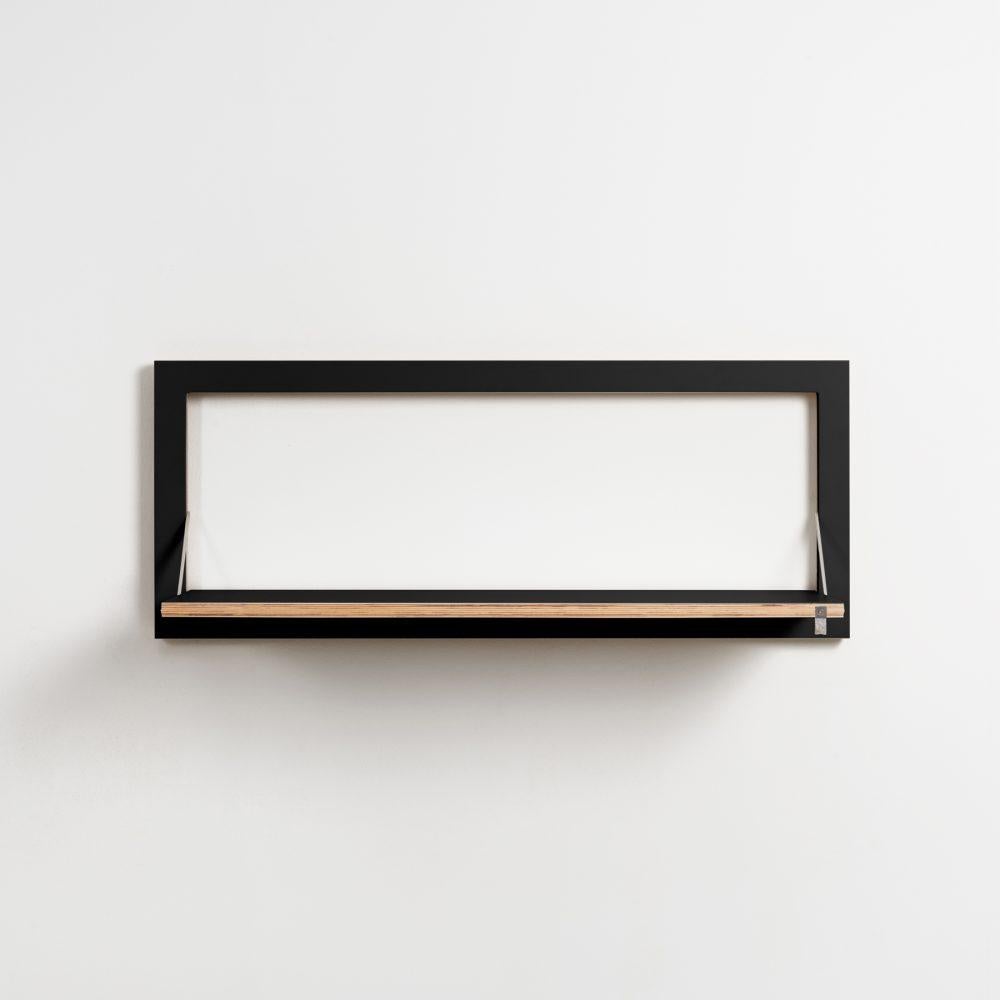 Modern Fläpps Shelf, Black For Sale